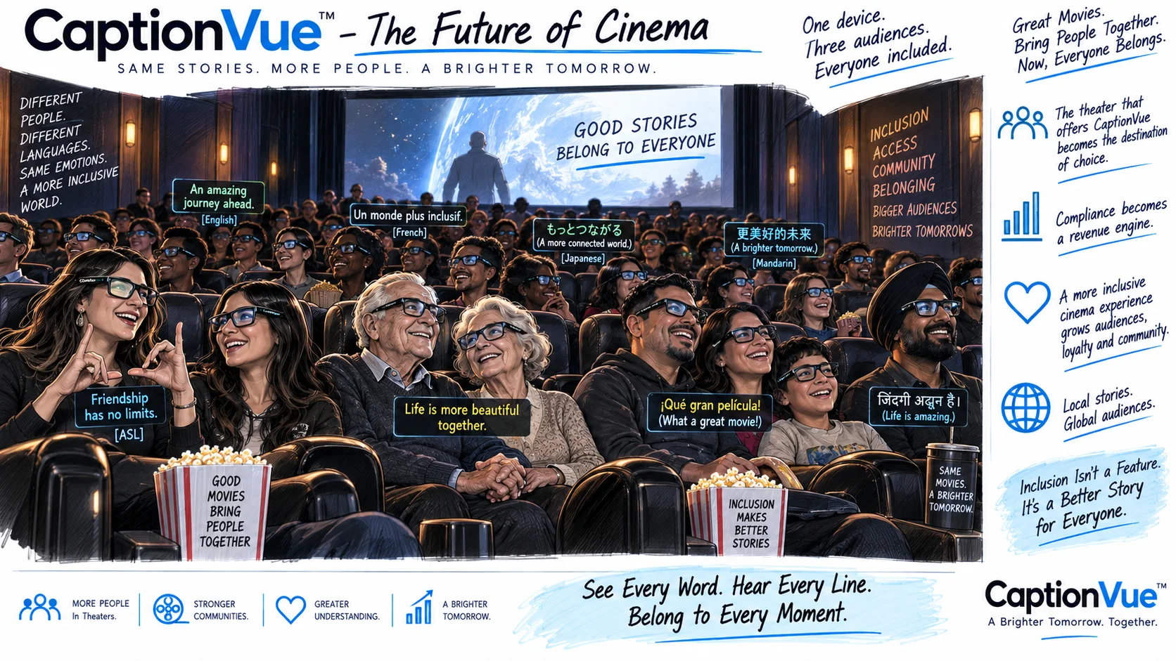 CaptionVue — The Future of Cinema